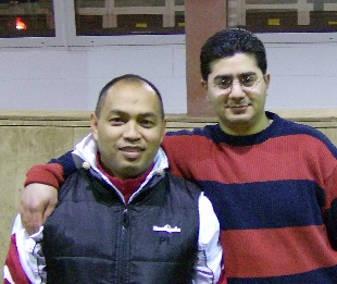 Hery Andrianavalona und Mahmut Tufan